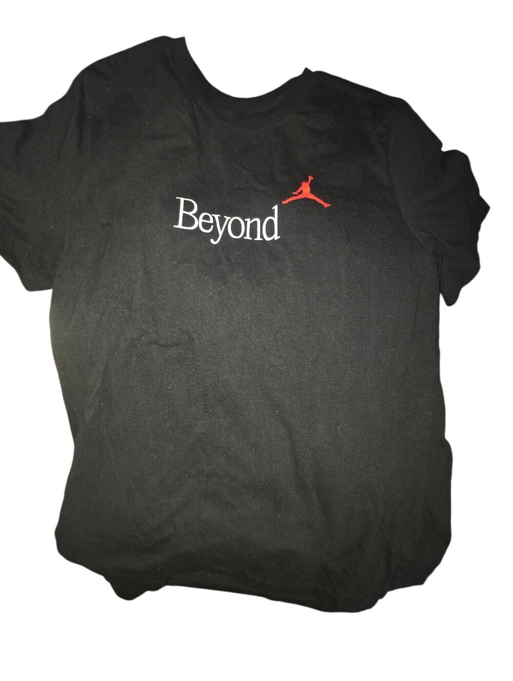 Black Jordan Beyond Graphic Tee EUC. Size Medium